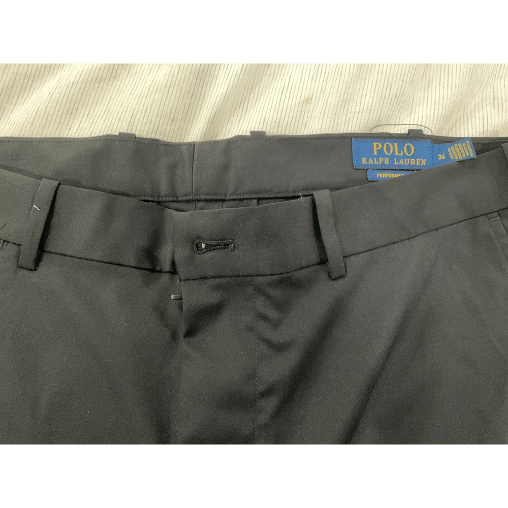 Polo Ralph Lauren Mens Performance Tailored Fit Shorts Black Size 36 NWT
